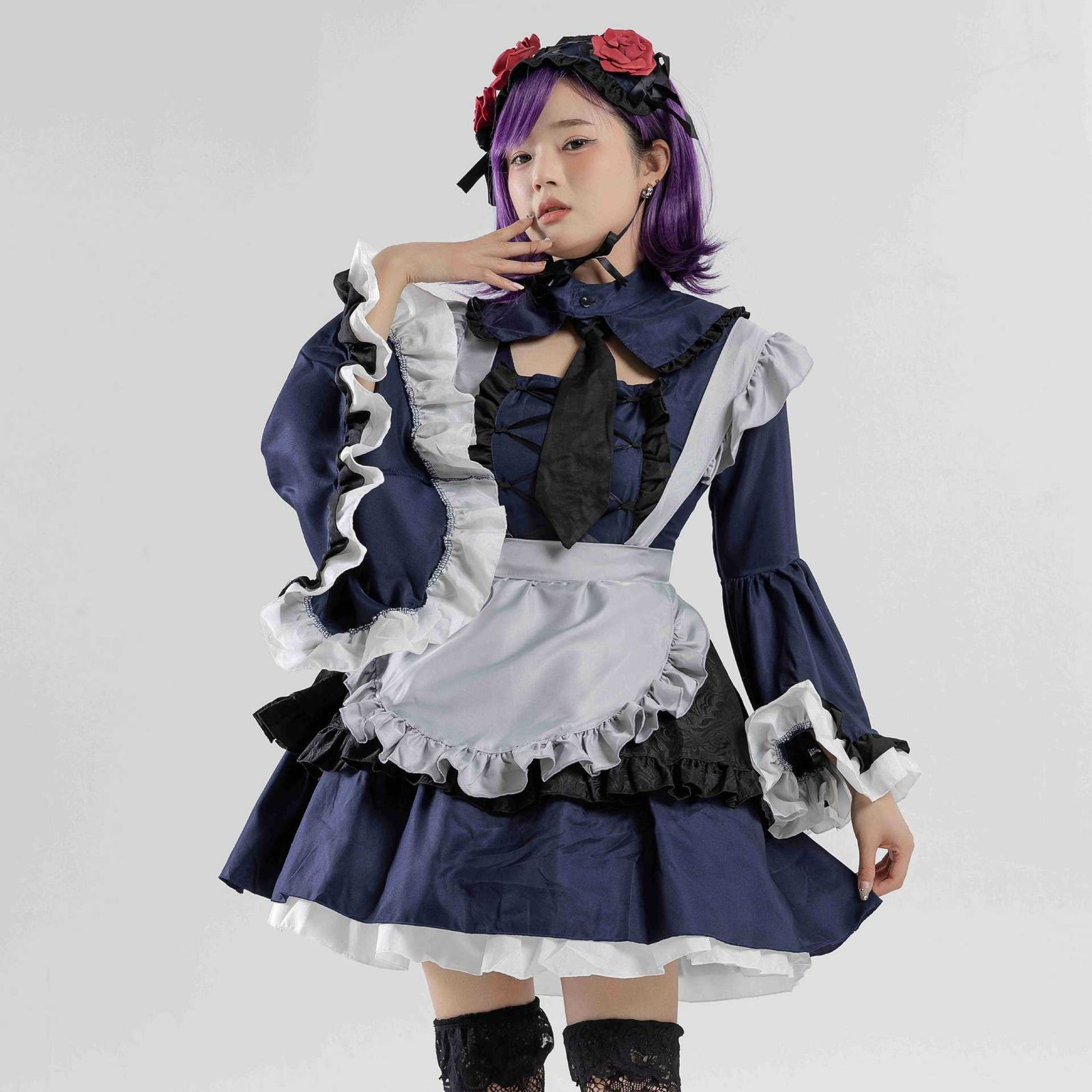 黒江雫 メイド服 着せ恋 コスプレ Amazon.co.jp: その着せ替え人形は恋をする cosplay 黒江雫COS