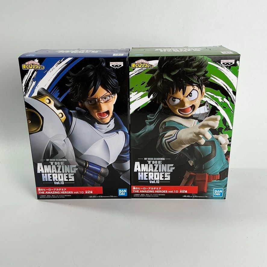 僕のヒーローアカデミア THE AMAZING HEROES vol.10 全2種セット 飯田天哉 緑谷出久 プライズ バンプレスト 未開封 ヒロアカ  バンダイ - メルカリ