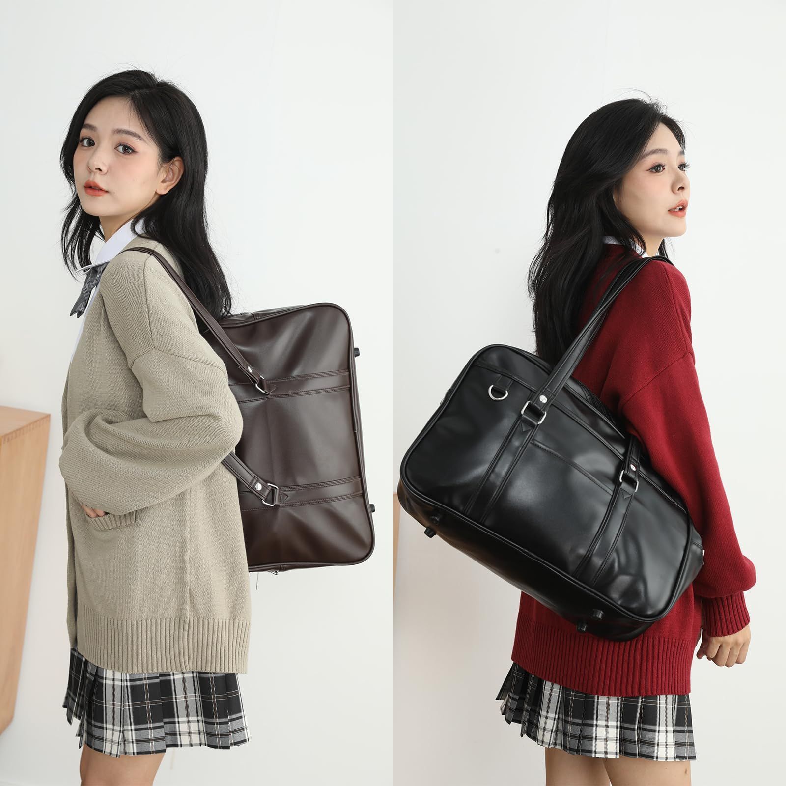 数量限定】zuevichn スクールバッグ 高校生 女子 ボストンバッグ