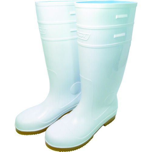 日進 耐滑先芯入り長靴 白 ２２．５ｃｍ