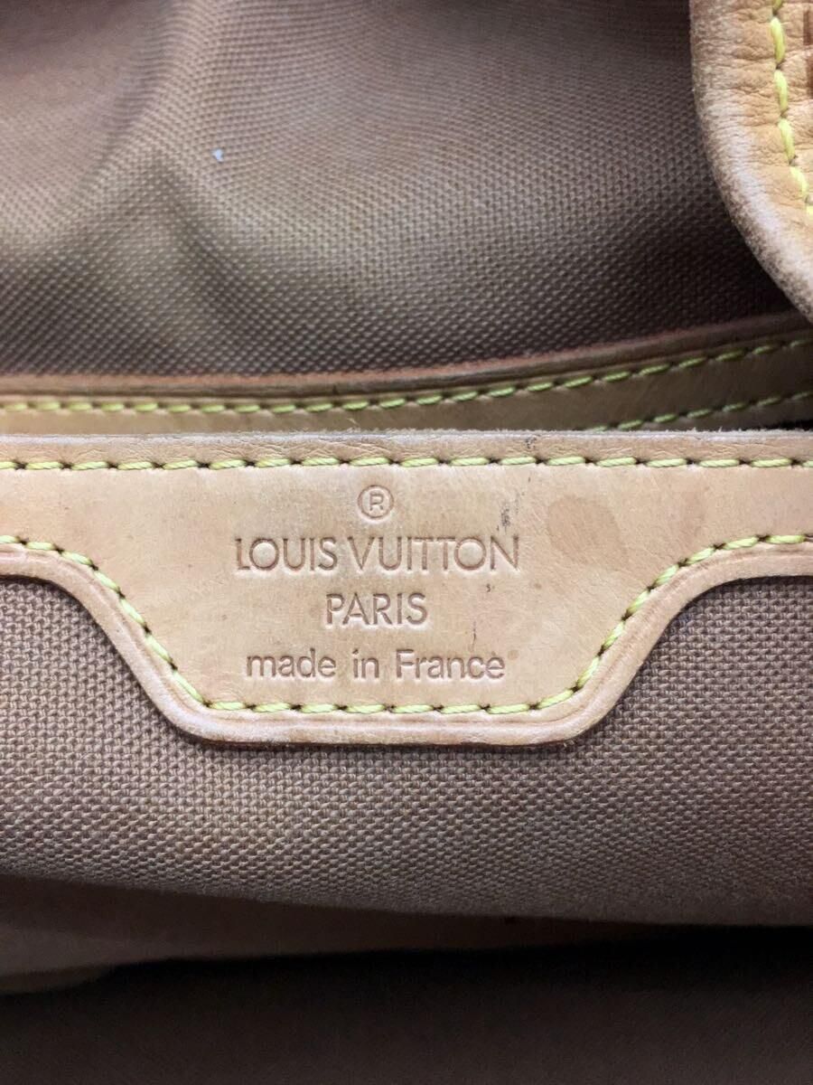 LOUIS VUITTON モンスリ_モノグラム_BRW M51135 PVC ブラウン ルイヴィトン - メルカリ