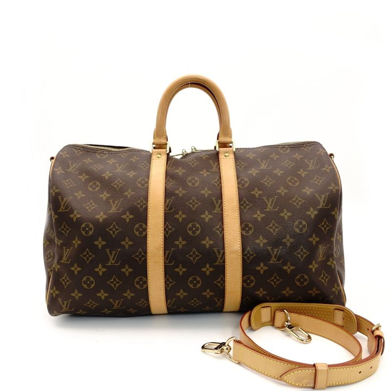 ルイヴィトン LOUIS VUITTON モノグラム キーポル 45 バンドリエール 旅行用 ボストンバッグ 7-9-244