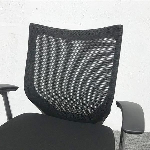 バロン ローバック メッシュ オフィスチェア オカムラ ブラック MARWIL-DEMENAGEMENTS_CH