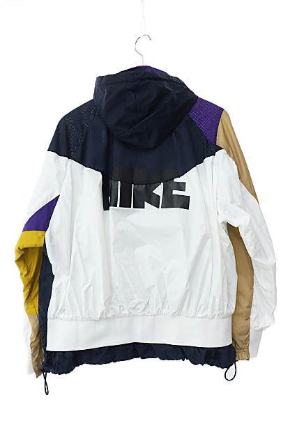 サカイ sacai ×NIKE ナイキ 19AW Hooded Anorak フーデッド アノラック