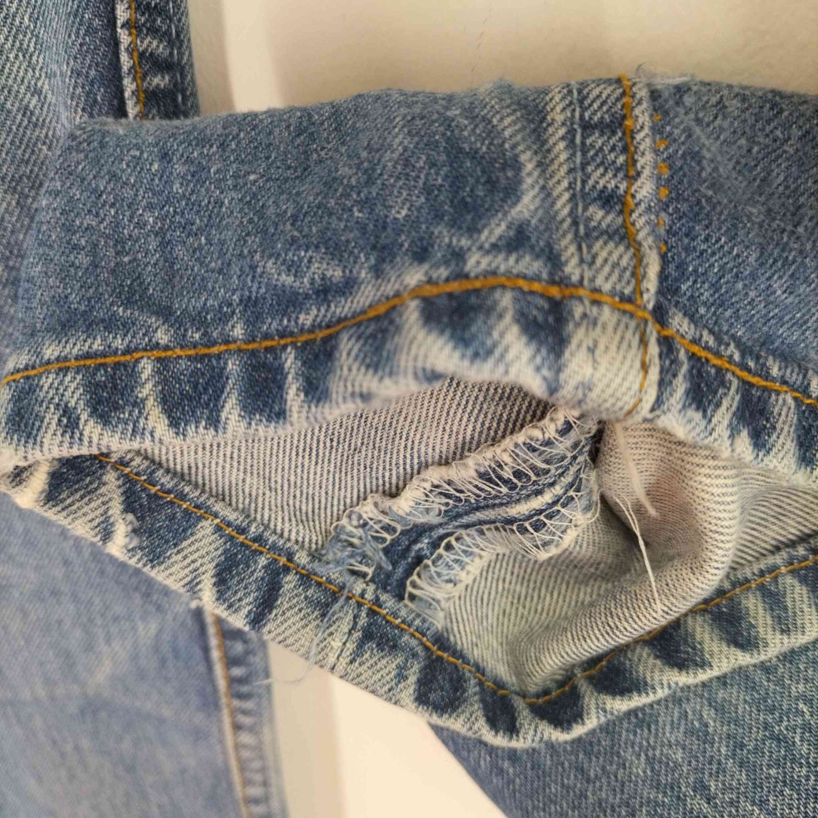 90s Levis 裏刻印273 ポーランド製　ユーロリーバイス　色落ち リーバイス Levis 90S 501 ユーロ ポーランド製 ボタン裏273