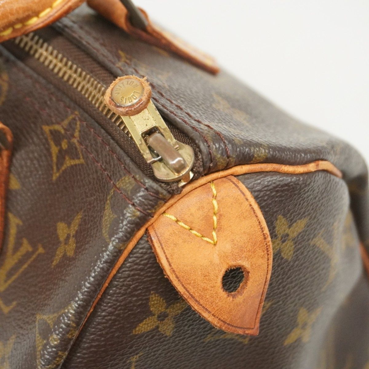 LOUIS VUITTON ハンドバッグ モノグラム スピーディ25 ブラウン LOUIS VUITTON - 【美品】ルイヴィトン スピーディ 25 ボストン