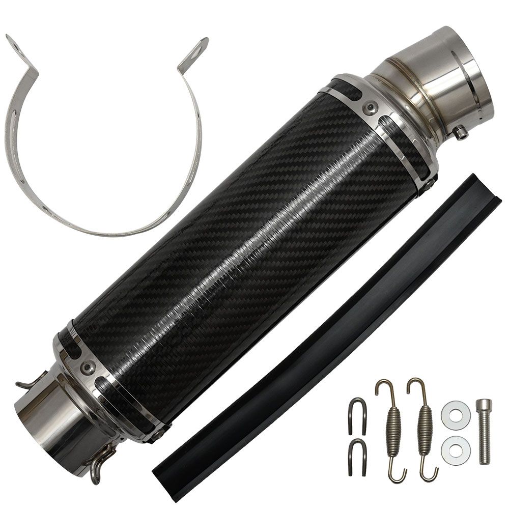 60.5mm 60.5φ 全長360mm 汎用 マフラー スリップオン サイレンサー