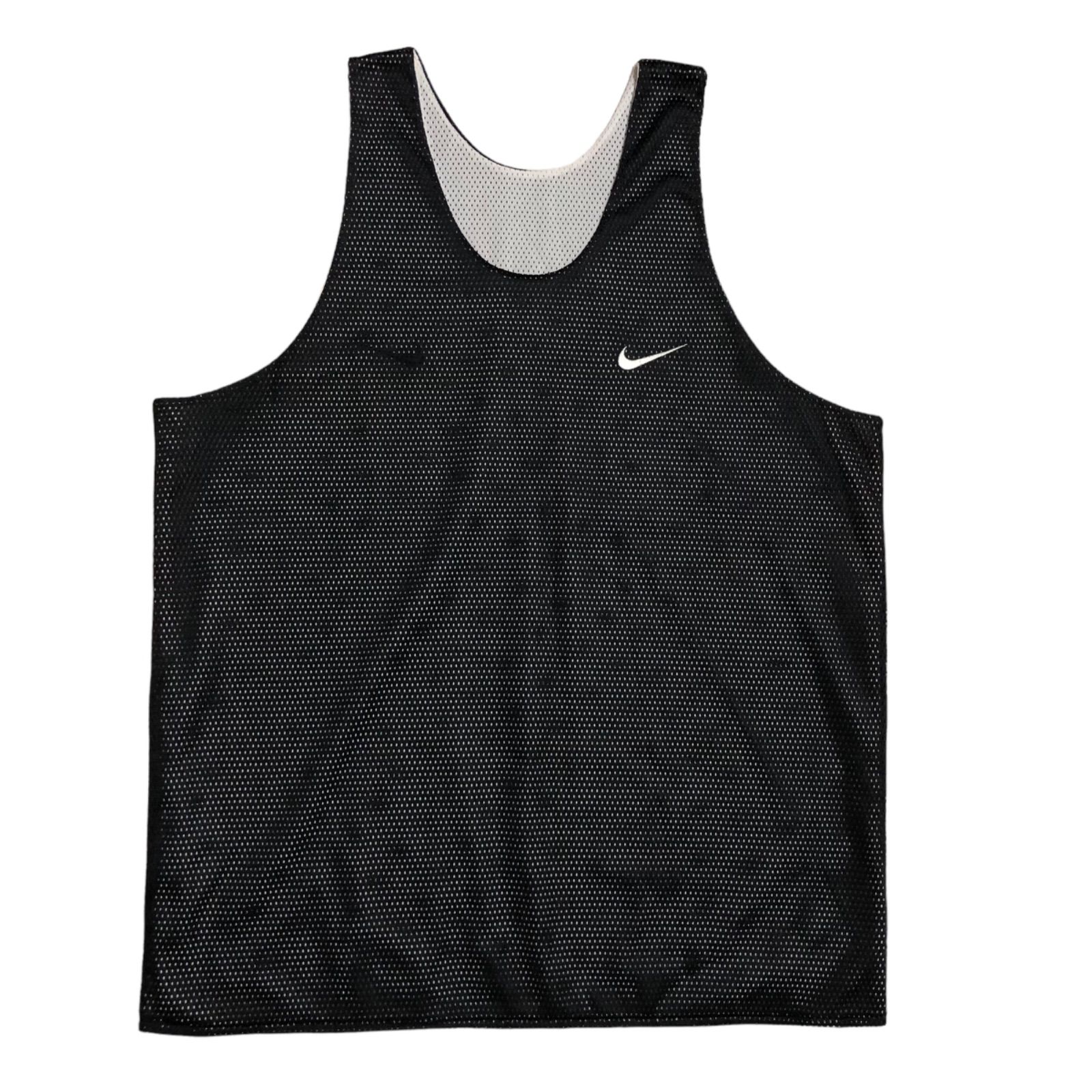 NIKE ナイキ メッシュタンクトップ リバーシブル ブラック