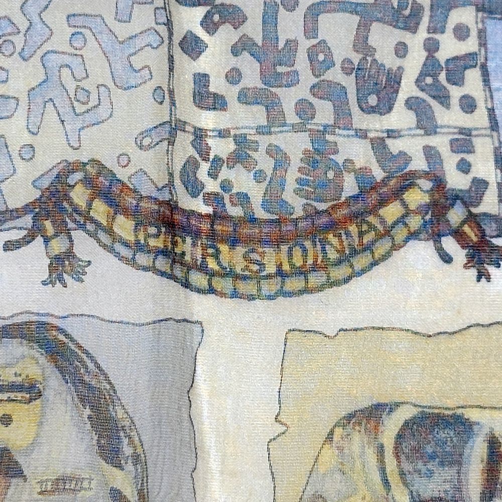 エルメス HERMES スカーフ カレ45 PERSONA 仮面 レディース メンズ  