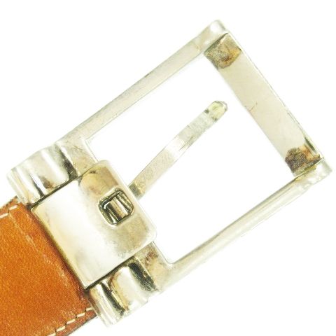 ブルガリ BVLGARI ベルト スクエアバックル ロゴ ベルト社外製
