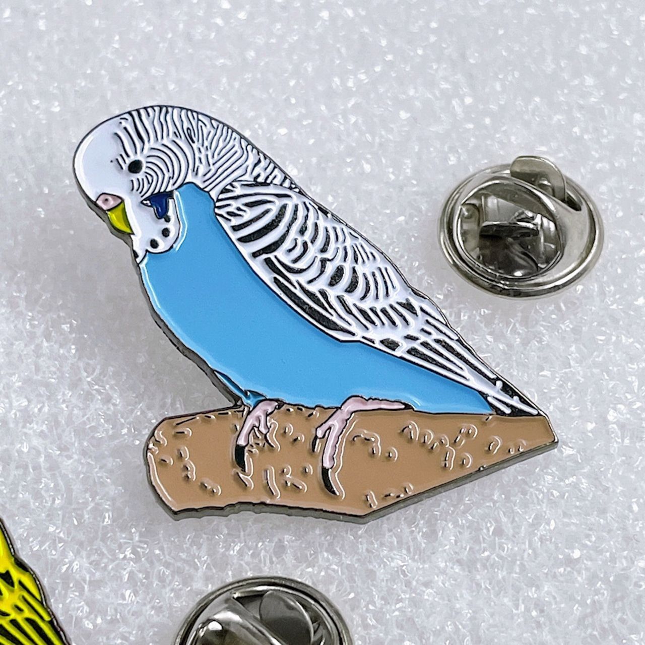 2個セット Budgie / セキセイインコ / Yellow / Blue / 小鳥