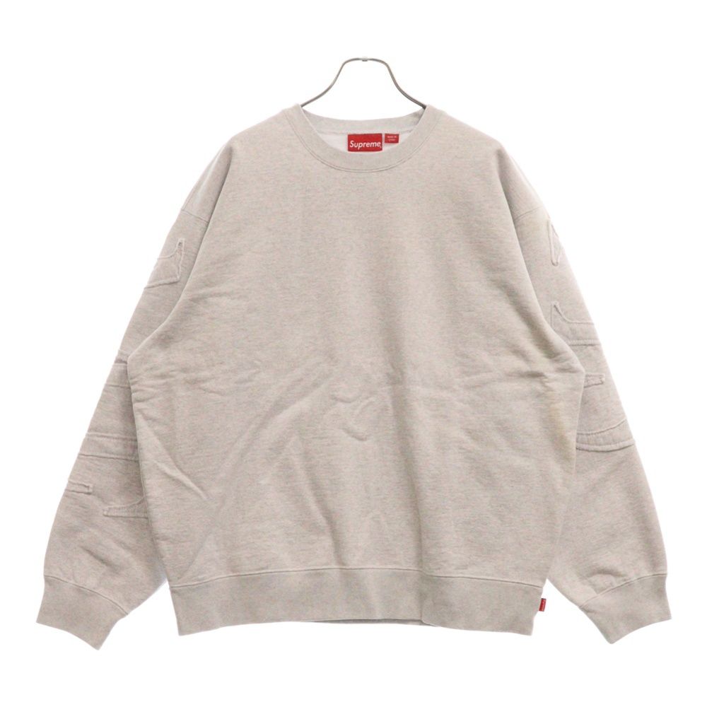 SUPREME (シュプリーム) 22SS Tonal Applique Crewneck トーナル 