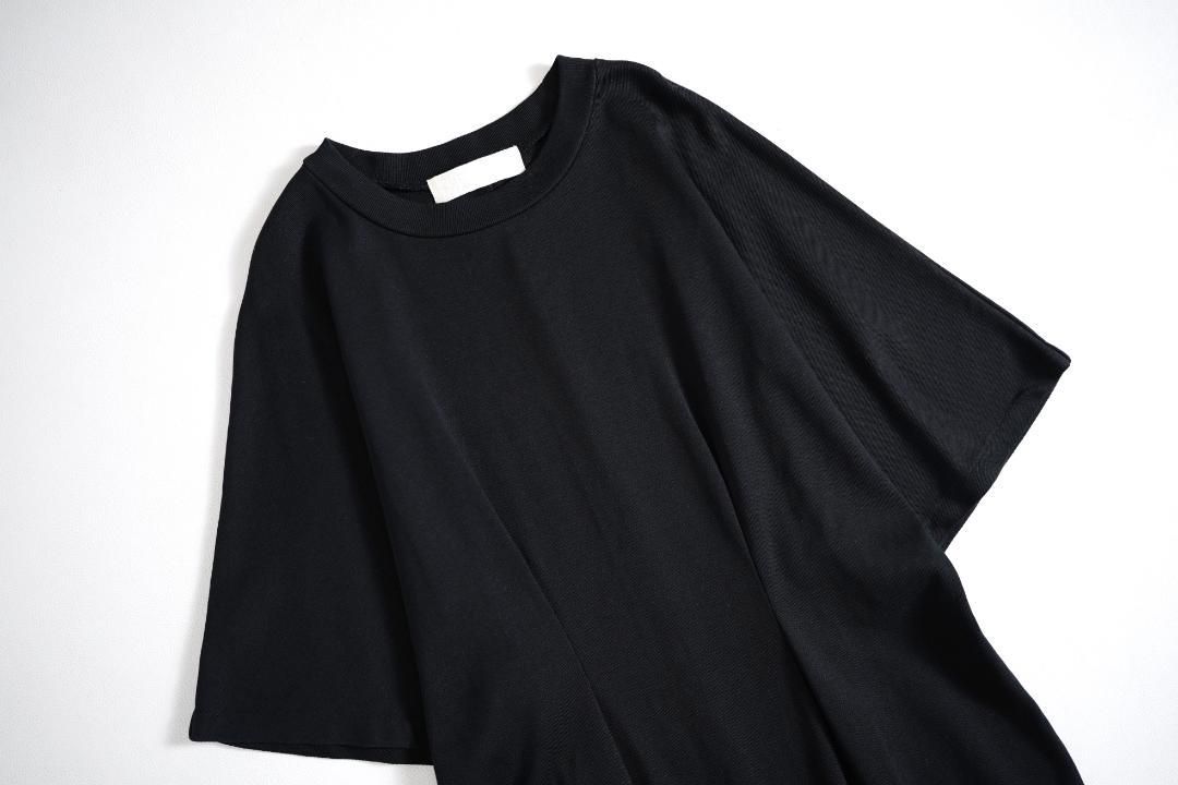 954t カバナバシュ ロンハーマン コットン タック コクーンワンピース