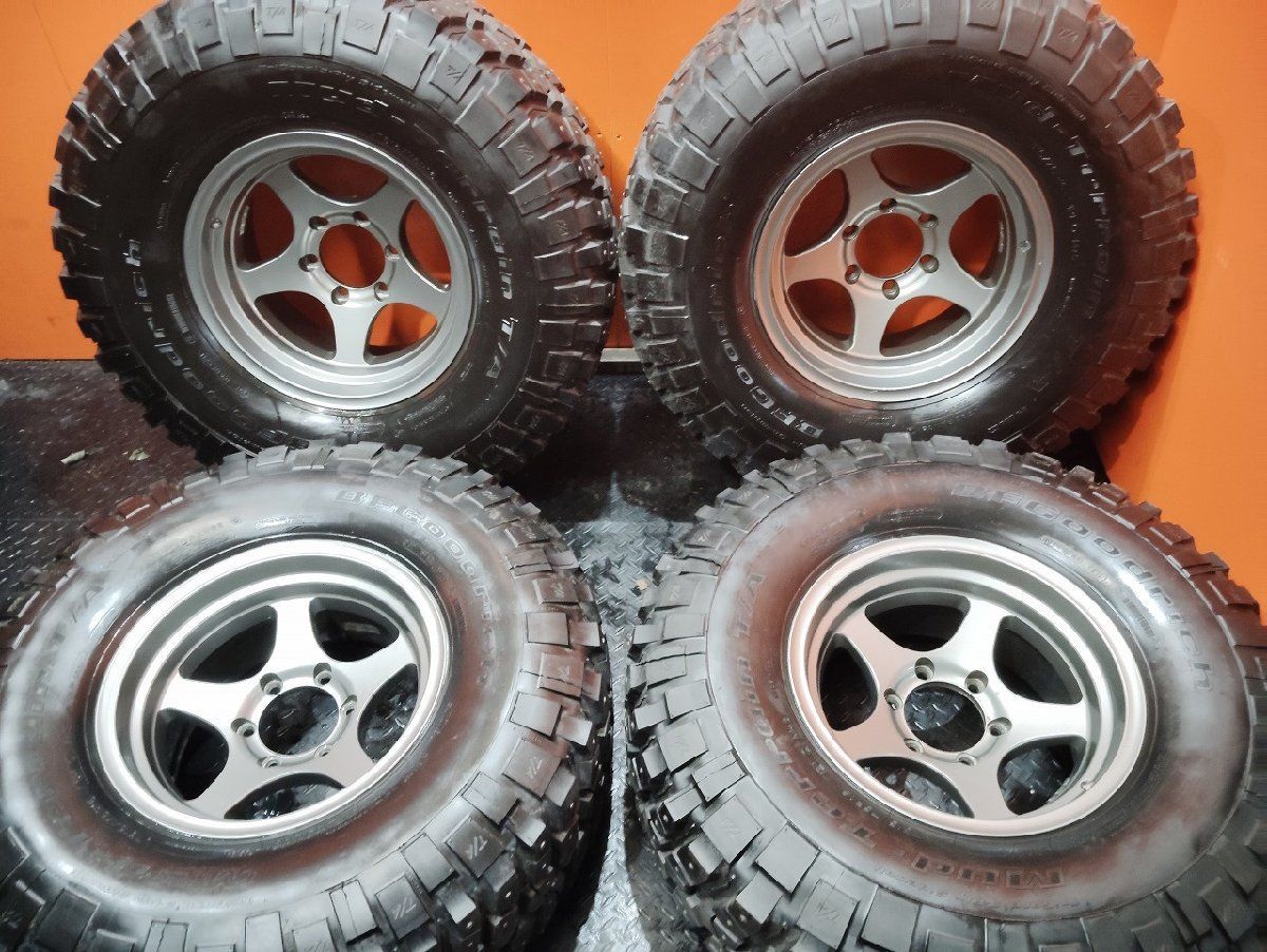 希少【BF Goodrich Mud-Terrain T/A KM2 LT315/75R16】スパイクタイヤ 