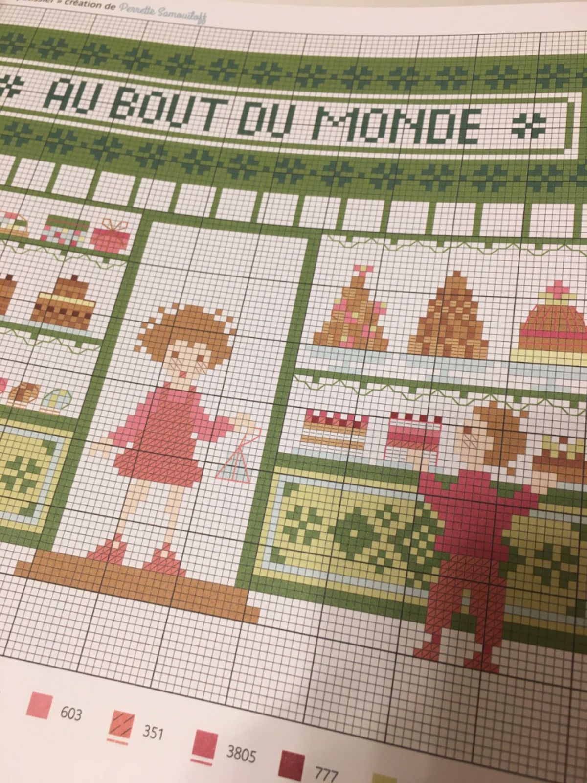 agenda アジェンダ クロスステッチ 図案集