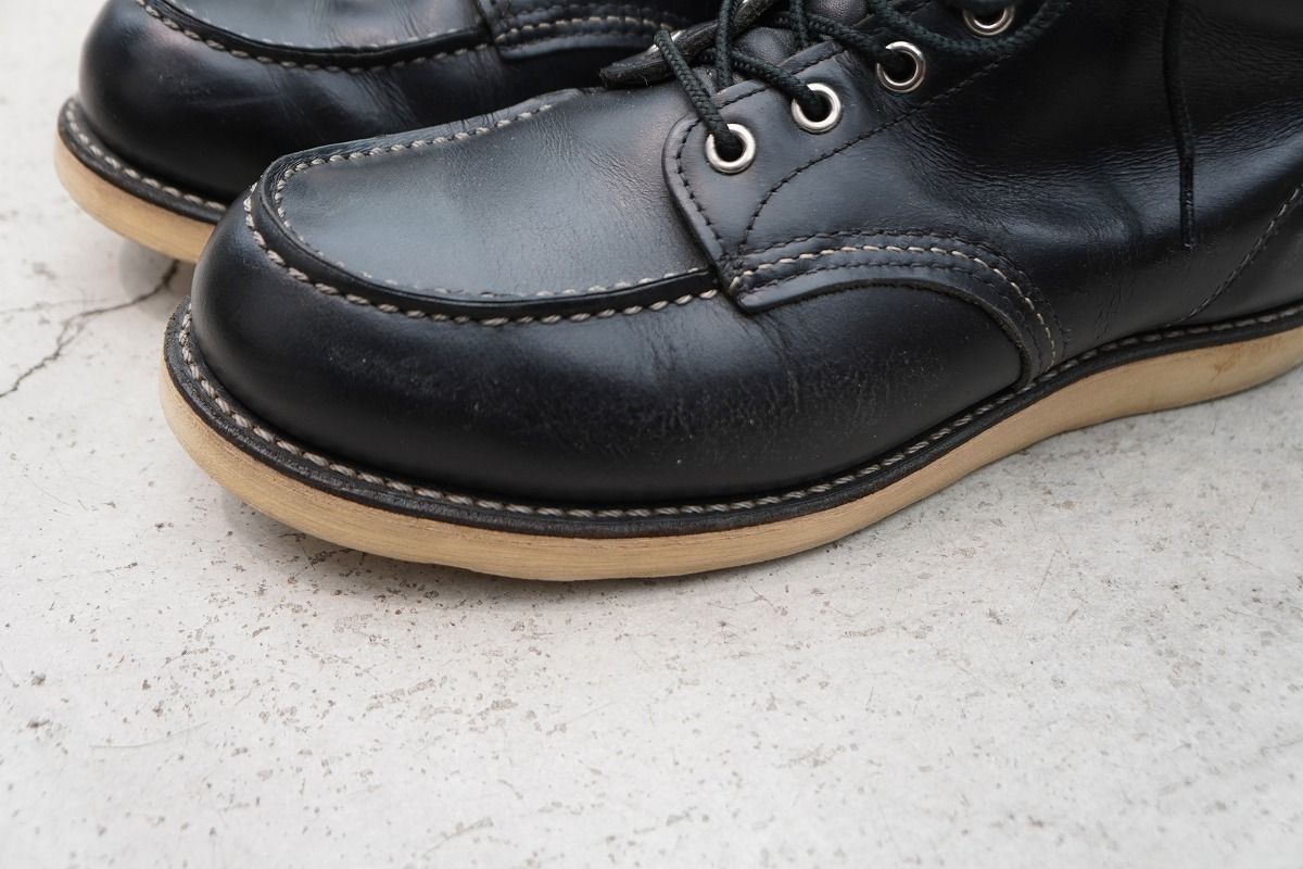 正規 2013年製 REDWING レッドウィング 8179 CLASSIC MOC TOE クラシック モックトゥ ブーツ レザー 黒 US 10 527 P