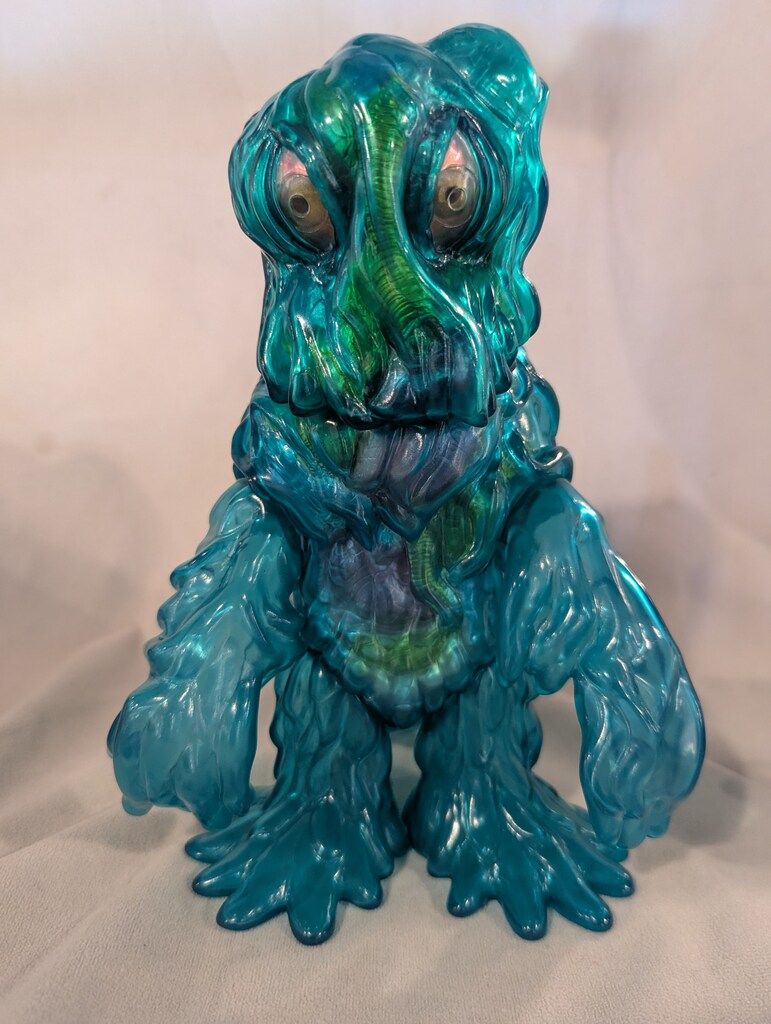 【未開封新品】　解剖図解ヘドラ　ソフビ　メディコム　マーミット　グリーン MEDICOM TOY GODIZLLA VINYL WARS マーミット ヘドラ(解剖図解