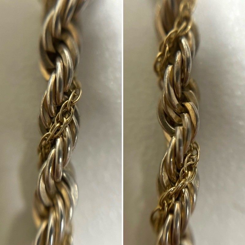 TIFFANY ティファニー ツイスト コンビ ブレスレット 750 K18