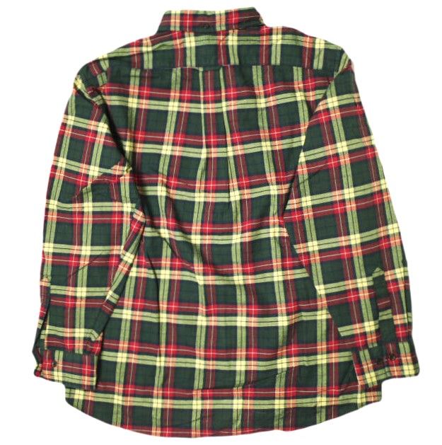 VAN JACKET INC. ヴァンヂャケット Tartan Check Flannel BD Shirt タータンチェックフランネルボタンダウンシャツ EN-99532 L グリーン/レッド JAC 長袖 伊勢丹チェック トップス g17887