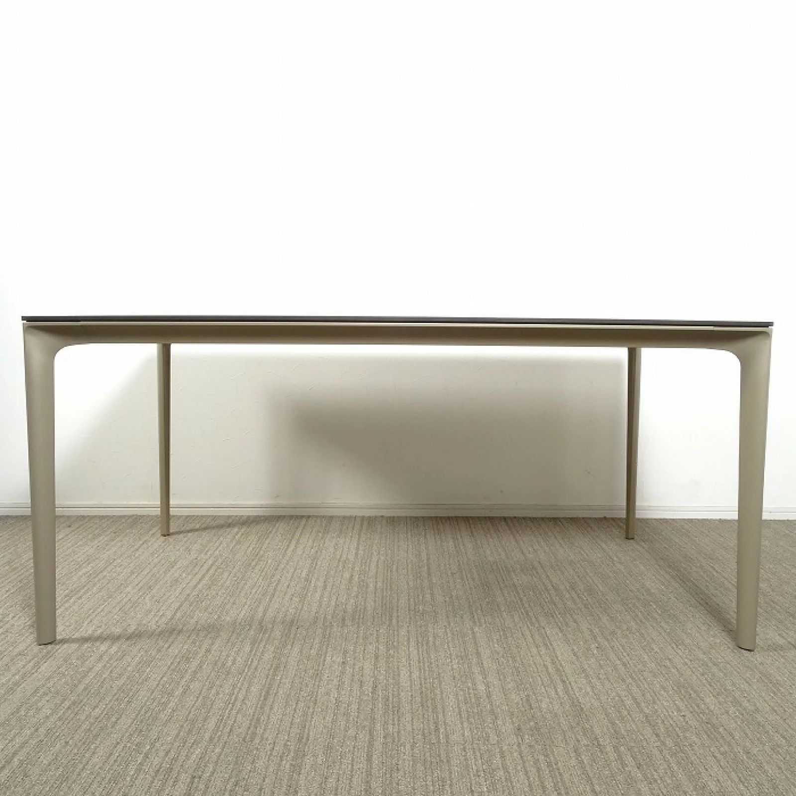 ダイニングテーブル3点 80cm 象嵌 イタリア 本皮 ブラック ダイニングテーブル3点 80cm 象嵌 イタリア 本皮 ブラック