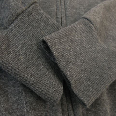 バーバリー ブルーレーベル パーカー 綿100 ラクーンファー 38 ブラウン バーバリーブルーレーベル BURBERRY BLUE LABEL ジップアップ