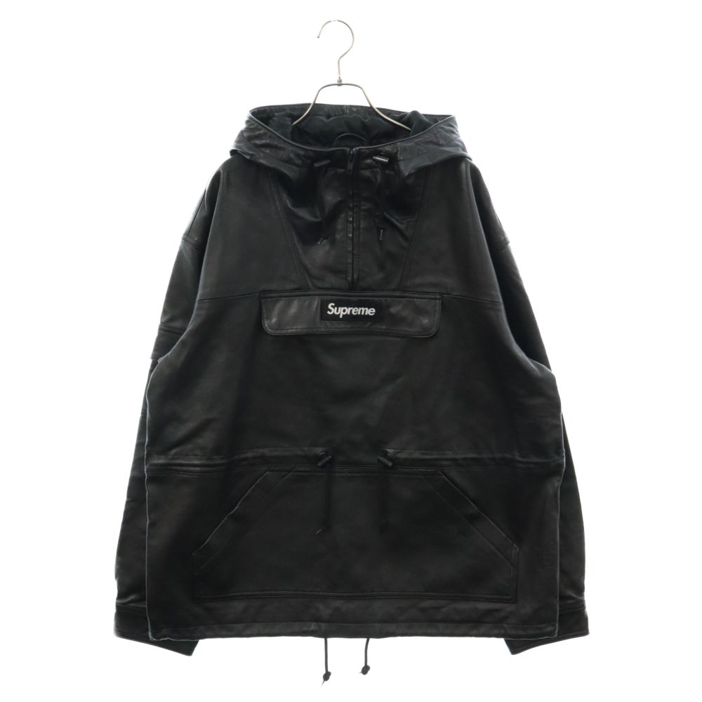 SUPREME (シュプリーム) 18AW Leather Anorak レザーアノラック ハーフ 