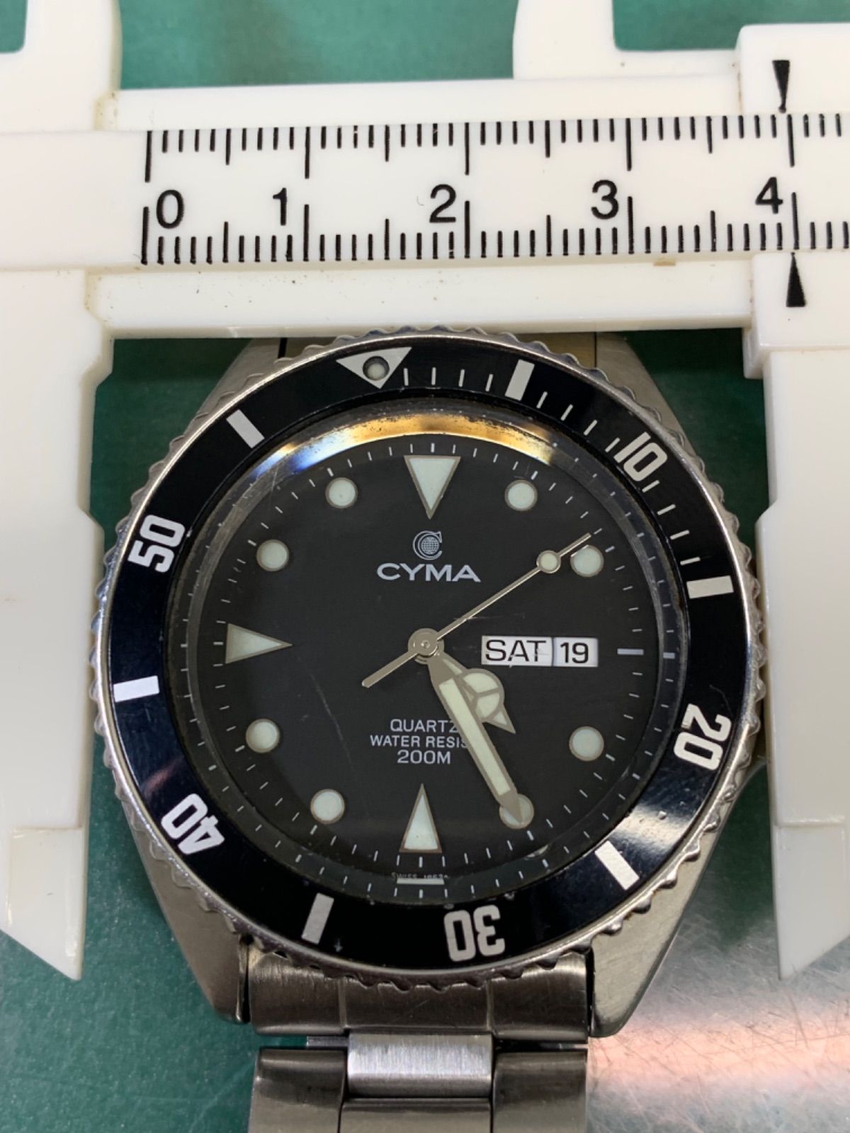 腕時計 CYMA シーマ 9111 ダイバーズ Yahoo!オークション - CYMA シーマ ダイバーズウォッチ 9111