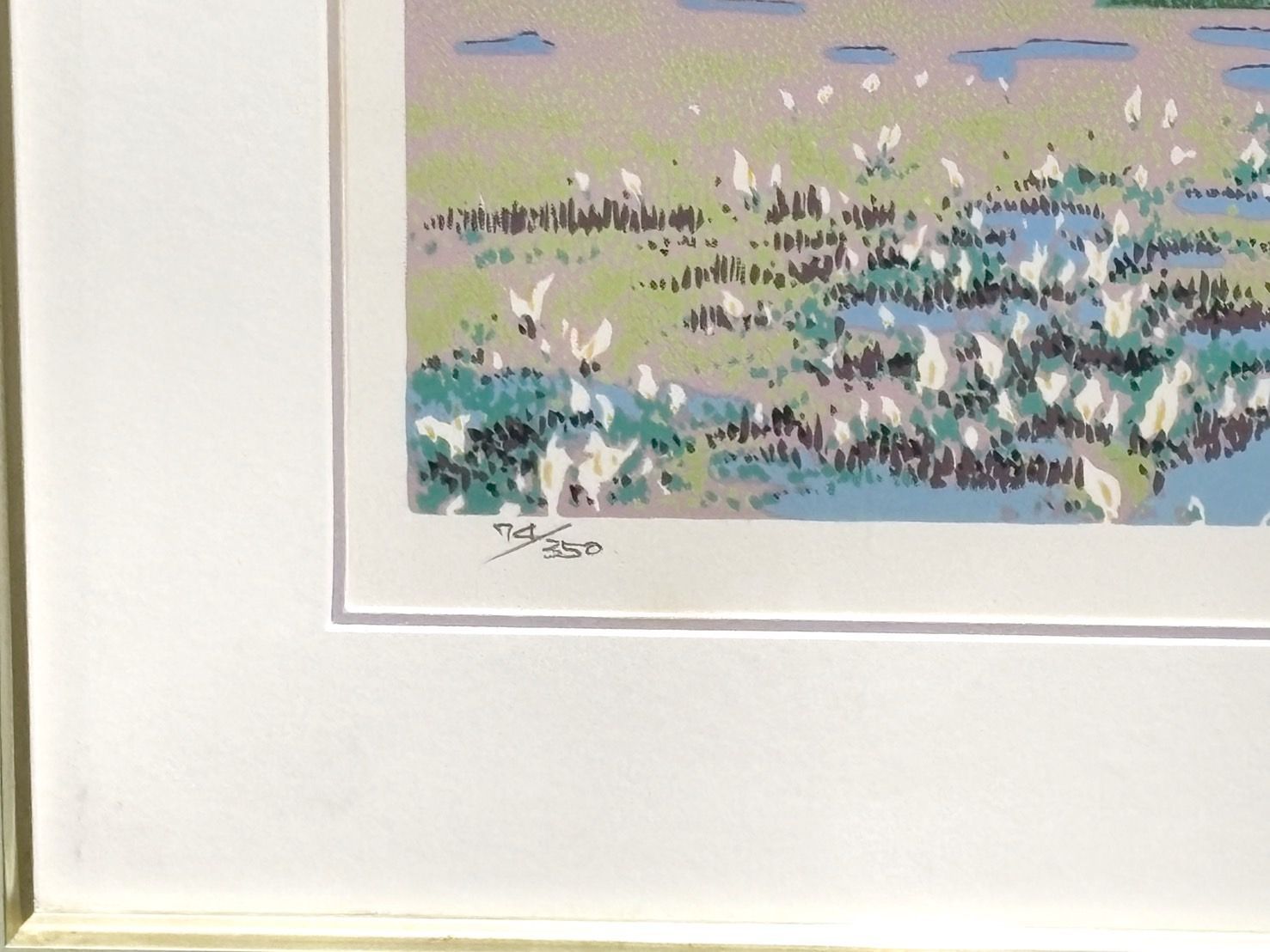 版画 直筆サイン