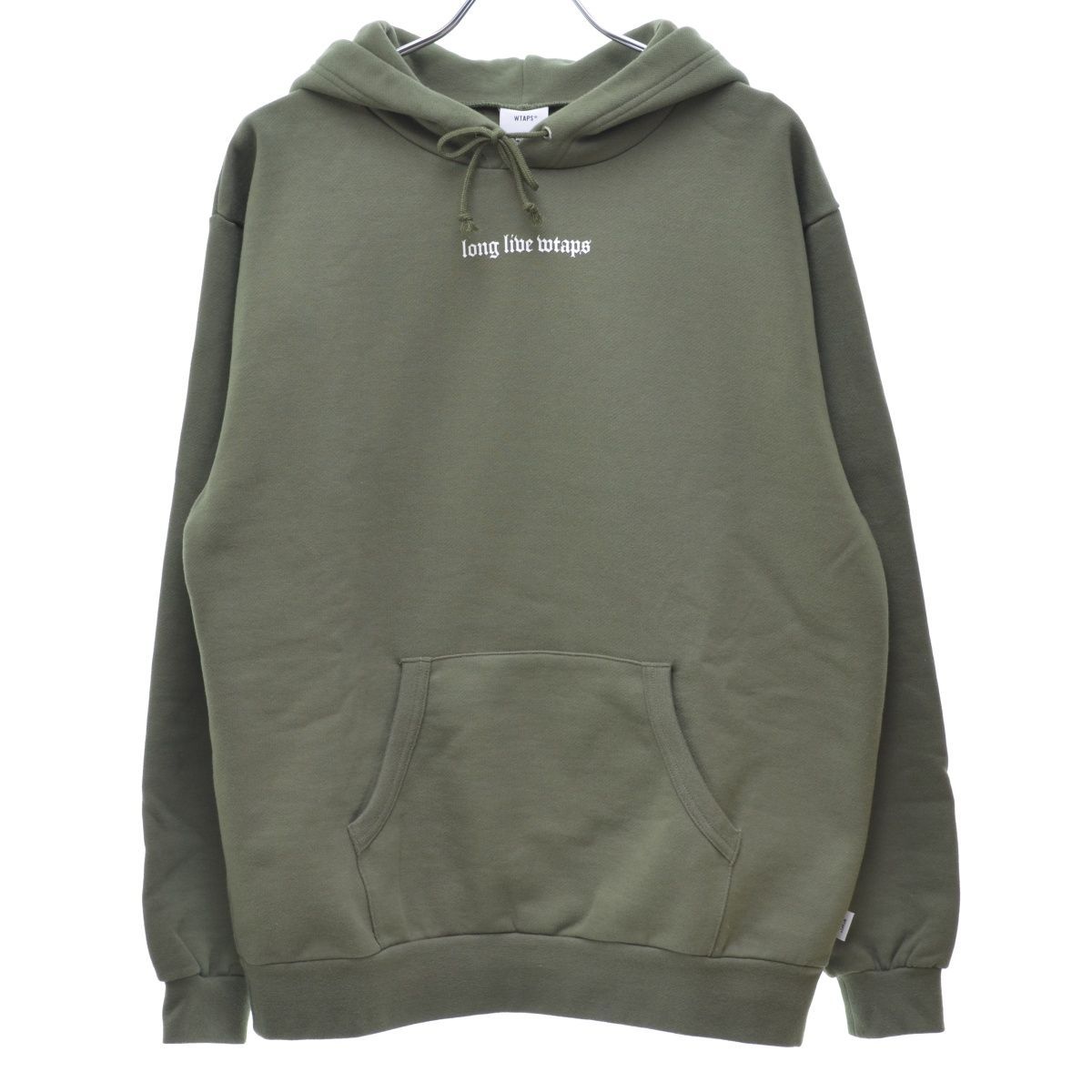 21AW WTAPS long live wtaps llw パーカー 2/M【WTAPS / ダブル 