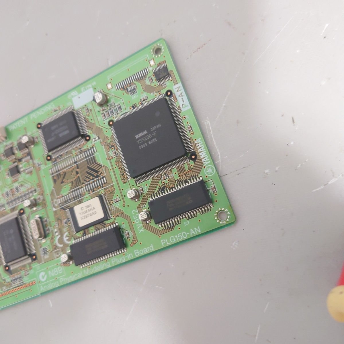 動作品】YAMAHA PLG150-AN アナログモデリング音源ボード 拡張