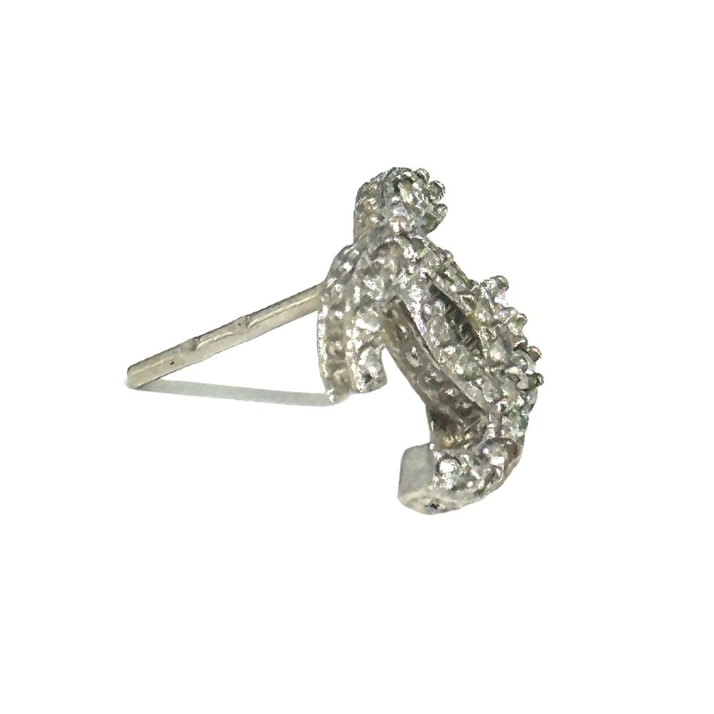 CHANEL シャネル ピアス ココマーク 片方 ラインストーン CHANEL シャネル ピアス ココマーク ラインストーン 片方 B15C