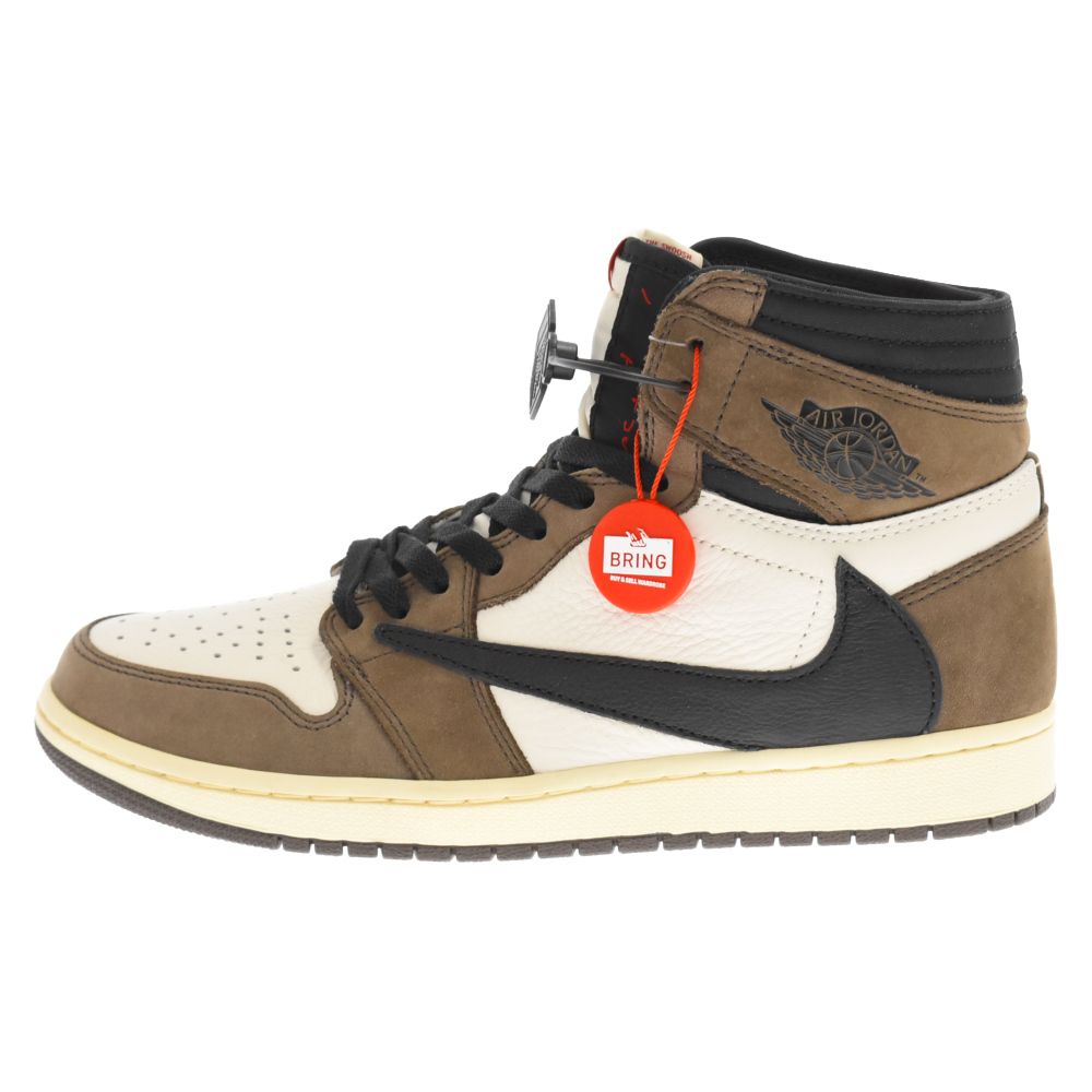 NIKE (ナイキ) ×TRAVIS SCOTT AIR JORDAN 1 RETRO HIGH OG TS SP CD4487-100  トラヴィススコット エアジョーダン1 レトロ ハイカットスニーカー US9.5/27.5cm