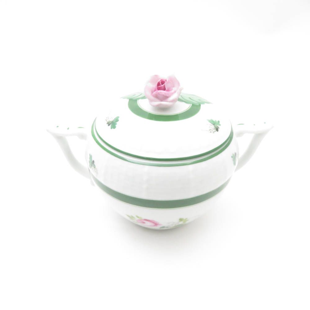 Herend ヘレンド ウィーンの薔薇 666 VRH シュガーポット 1点 バラ SY12580H1