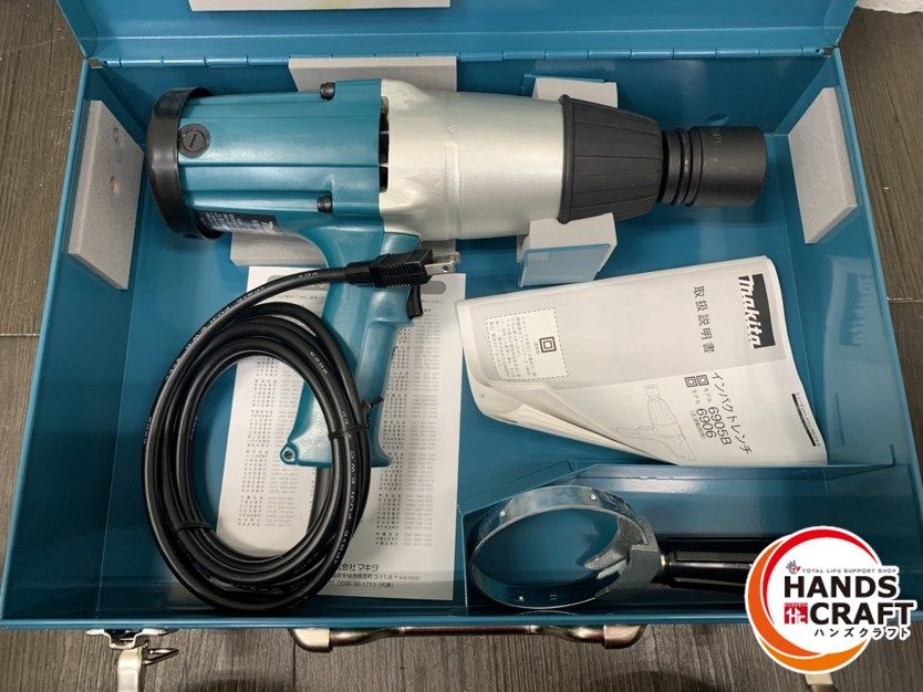 ▽ ♥ マキタ 6型 電動 インパクトレンチ 6906 200V ナット締め|自動車整備|整備工具|タイヤ交換