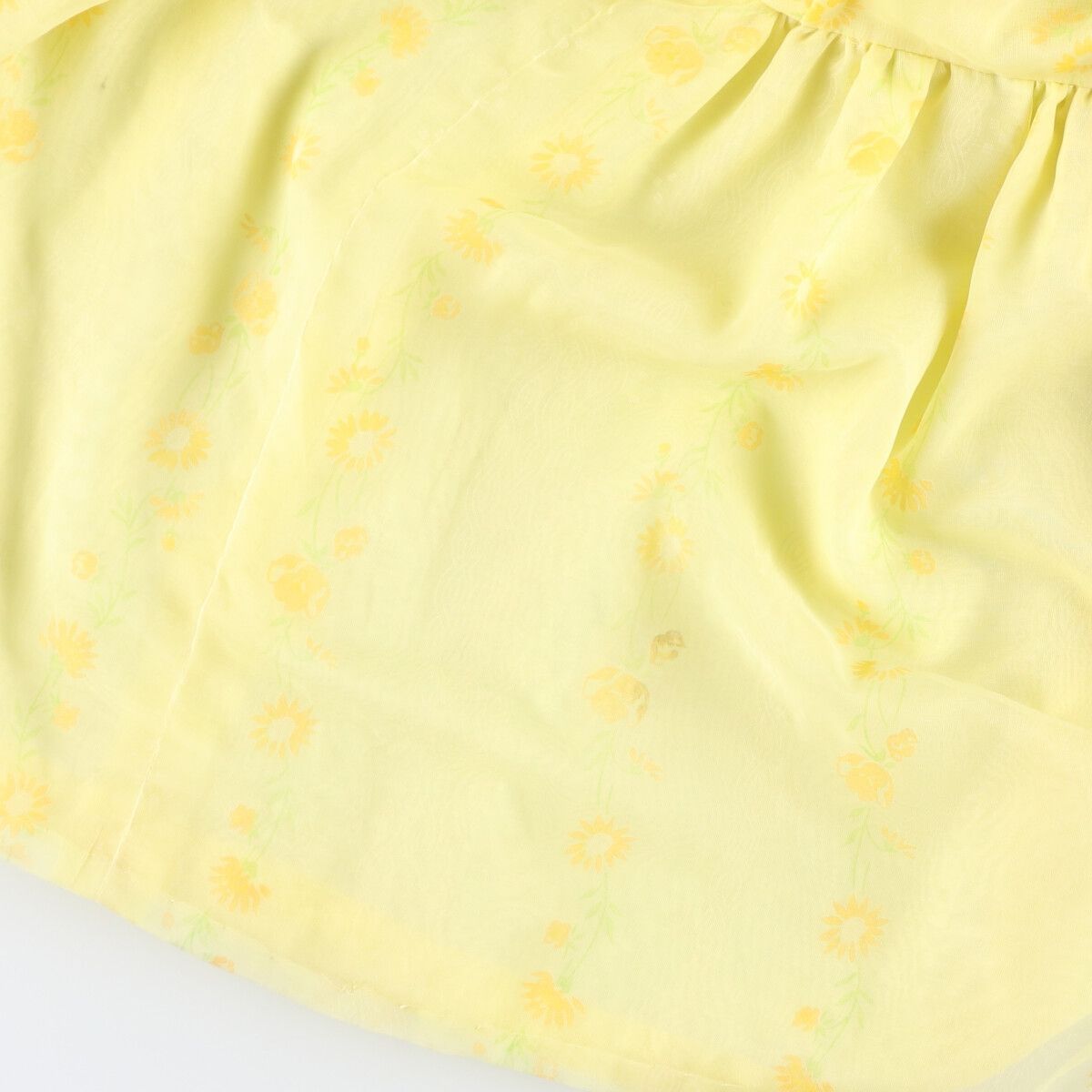 マキシ丈 Aラインワンピース