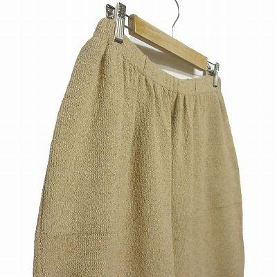 SETSUKO TORIIニット7分丈パンツ セツコトリイ SETSUKO TORII 鳥居節子 ニットパンツ 七分丈 絹