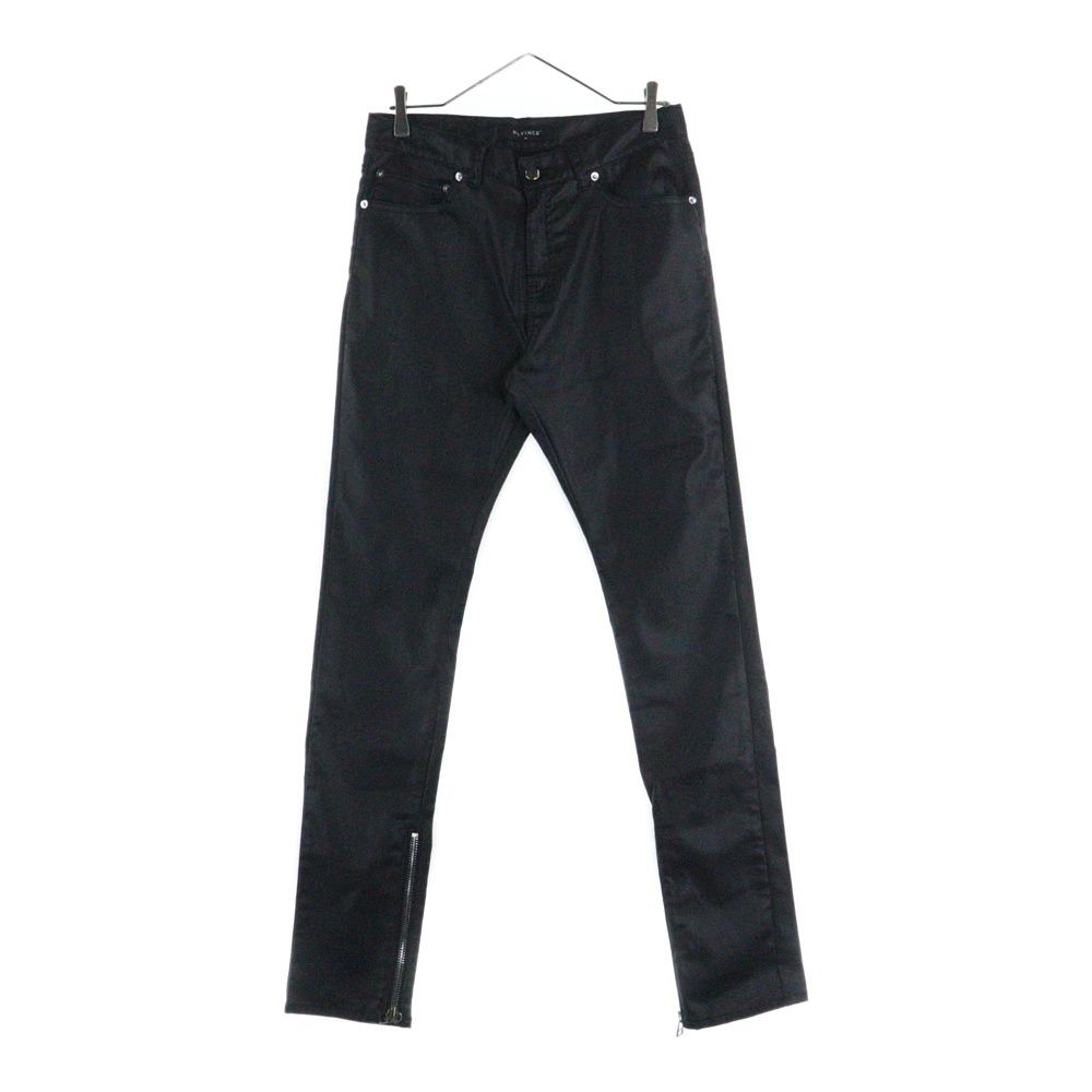 MLVINCE メルヴィンス 23AW TYPE3 SLIM PANTS タイプ3 スリムフィット 裾ジップ ロングパンツ ブラック MV23AW11-3SP30BK