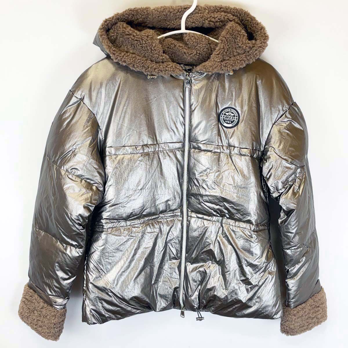 ♥ HV POLO BRONZE ブロンズ ジャケット M メタリック レディース 乗馬 馬術