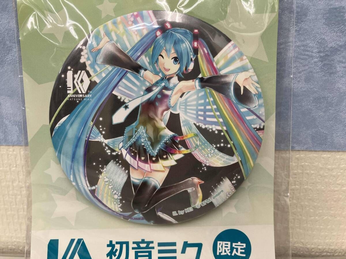 初音ミク 10周年アニバーサリー 缶バッジ - メルカリ