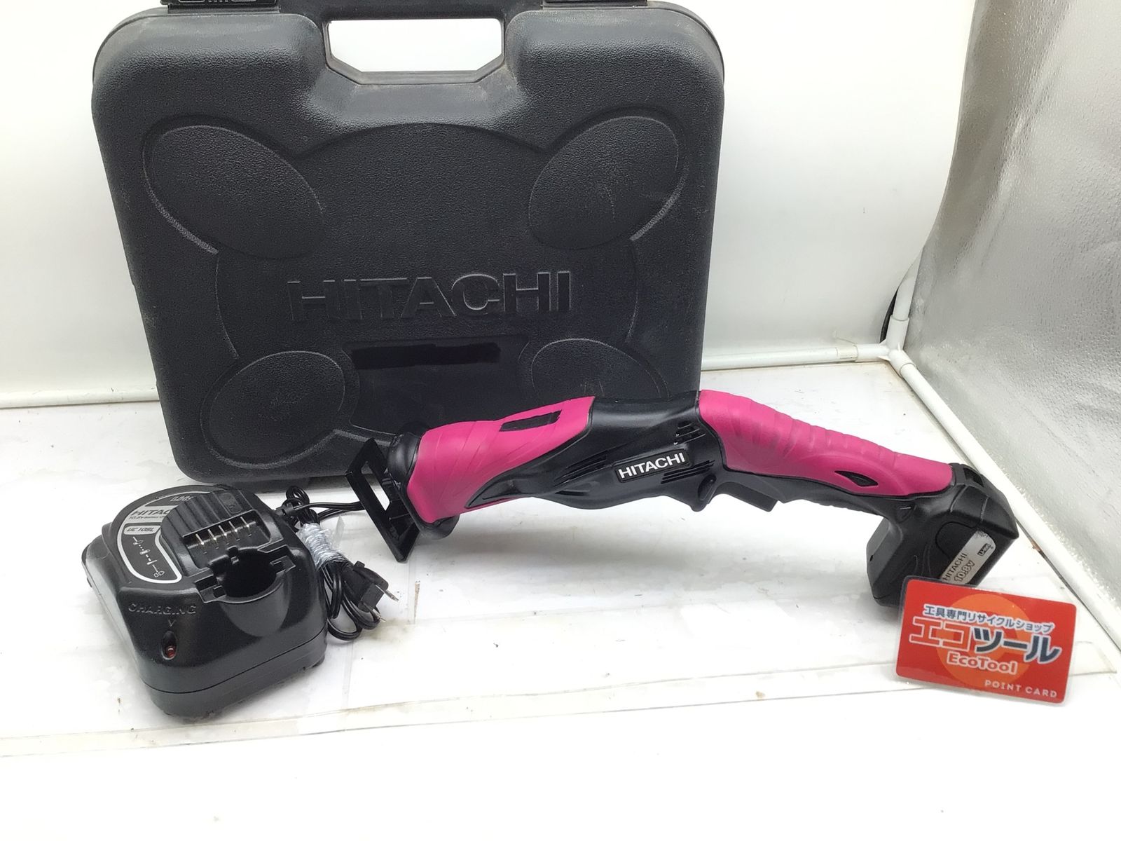 品 HITACHI 日立工機 10.8Vコードレスレシプロソー CR10DL LCSK ITUT9U27AT2O エコツール笠寺店 M02