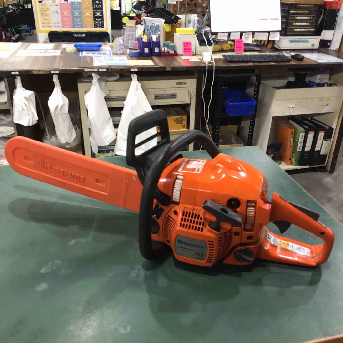 ハスクバーナ Husqvarna エンジンチェーンソー 135 Mark II Mark2 川口店