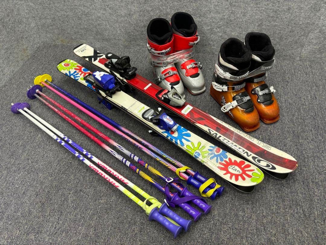 サロモン・エラン・スキーセット+ストック スキー エラン ストック