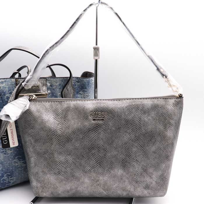 ゲス リバーシブルトートバッグ/ショルダーバッグ 2点セット 未使用 訳  