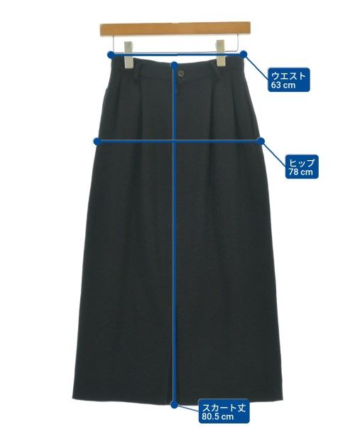 Y's ワイズ ロング・マキシ丈スカート 茶 -(M位) 2200125E0224 Y's（ワイズ）ロング・マキシ丈スカート 茶 サイズ:-(M位