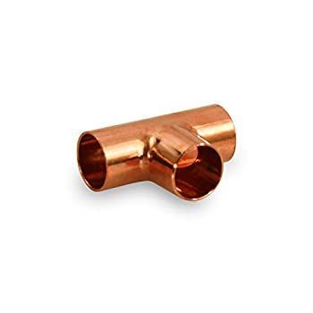 Everflow Supplies ccte0516?C X C X T型継手C withはんだカップfor銅パイプ 1.5 Inch CCTE0150 1