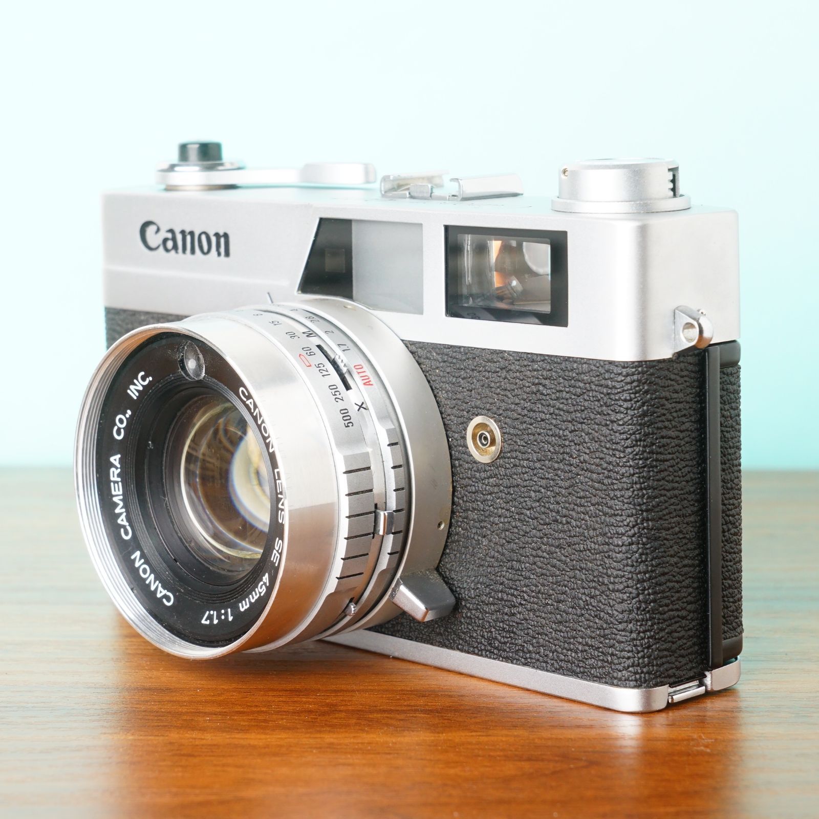 完動品◎CANON キャノネットQL17 フィルムカメラ #756 キャノン キャノネット QL17の種類｜フィルムカメラ修理のアクア