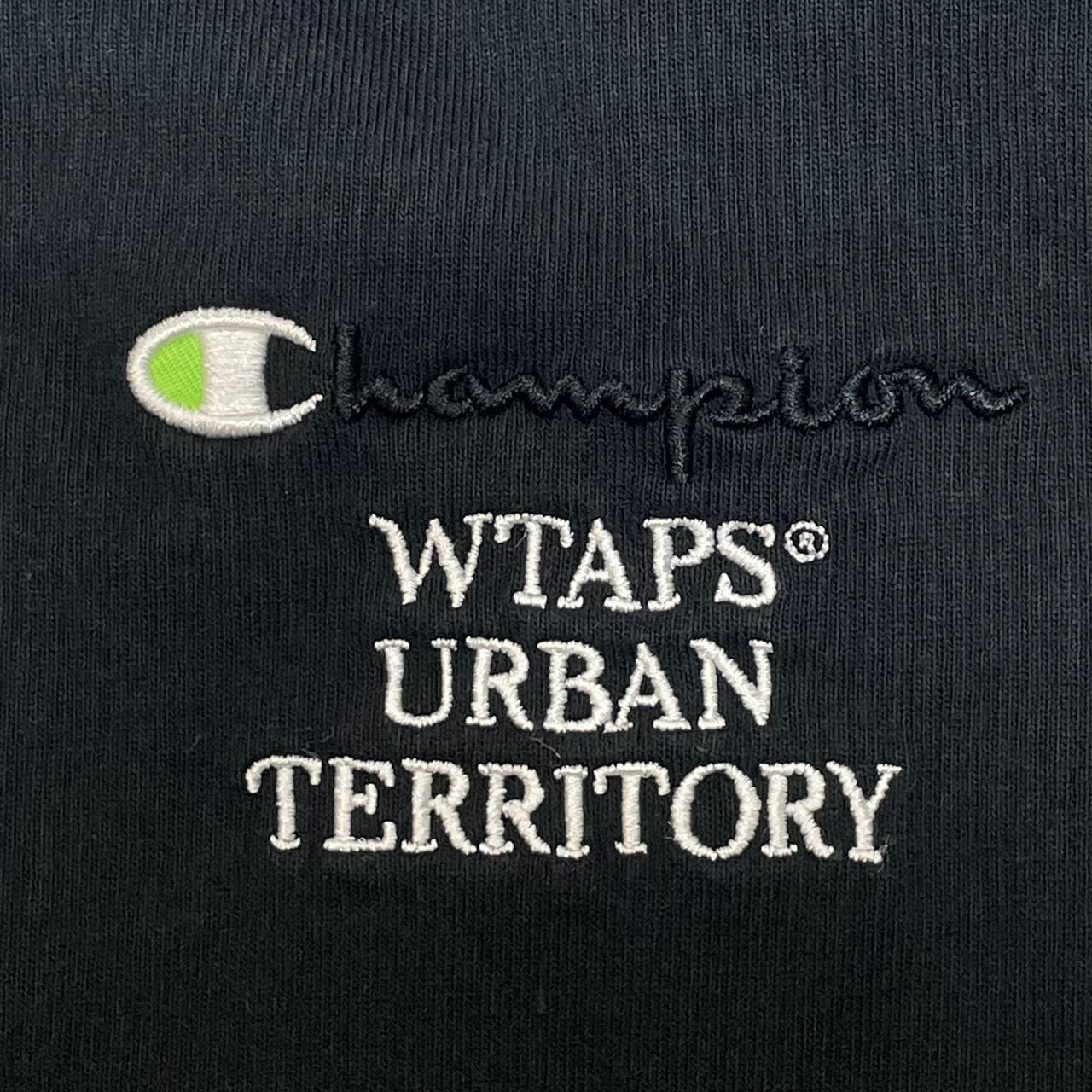 WTAPS Champion コラボ 刺繍 Tシャツ C8-X354 コラボ Tシャツ ダブル