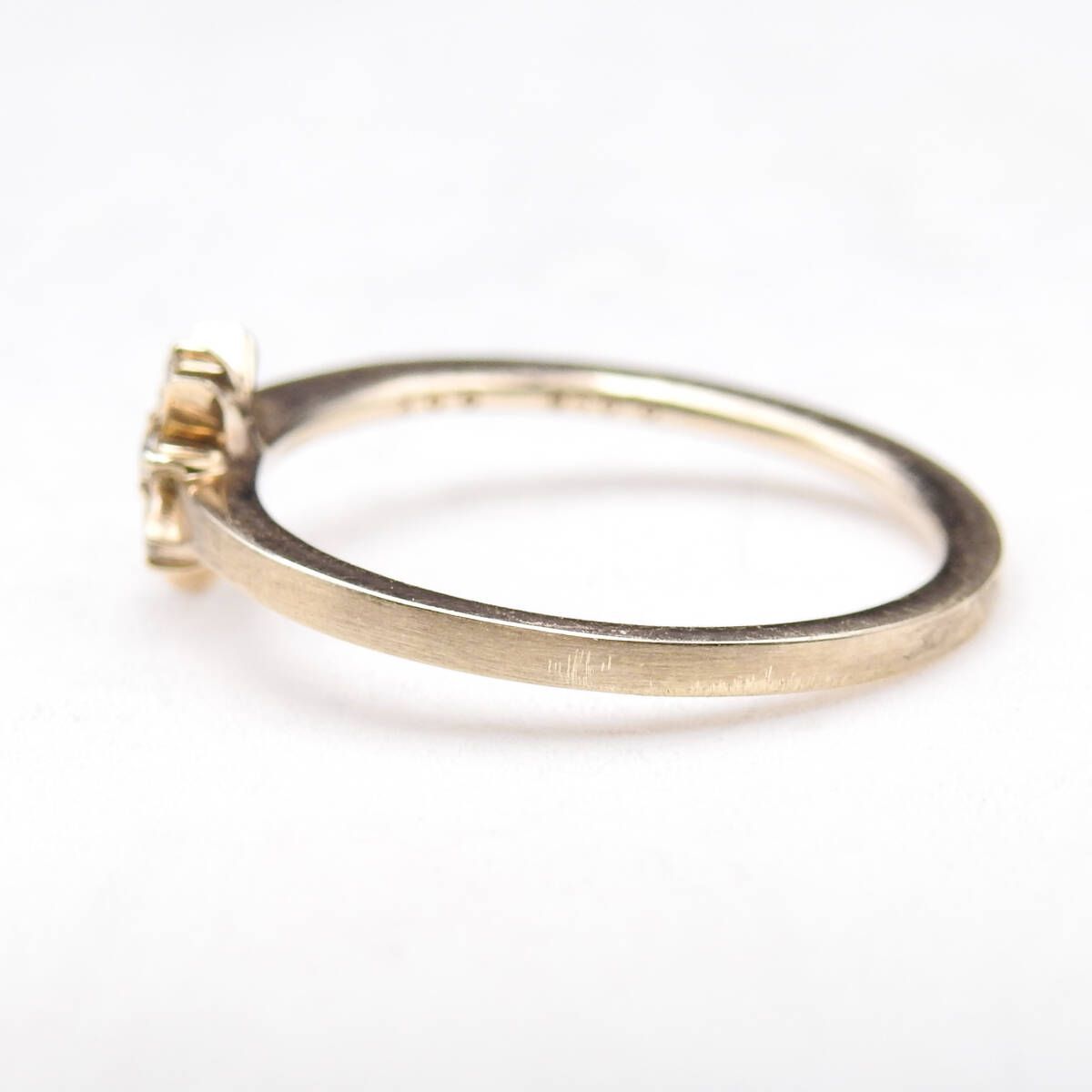 USED☆フェスタリア☆ K10 ピンクゴールド リング 9 ビジュソフィア