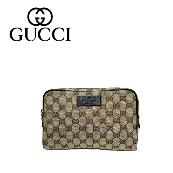 中古良品】GUCCI グッチ ウェストポーチ 斜めがけ ボディーバッグ 