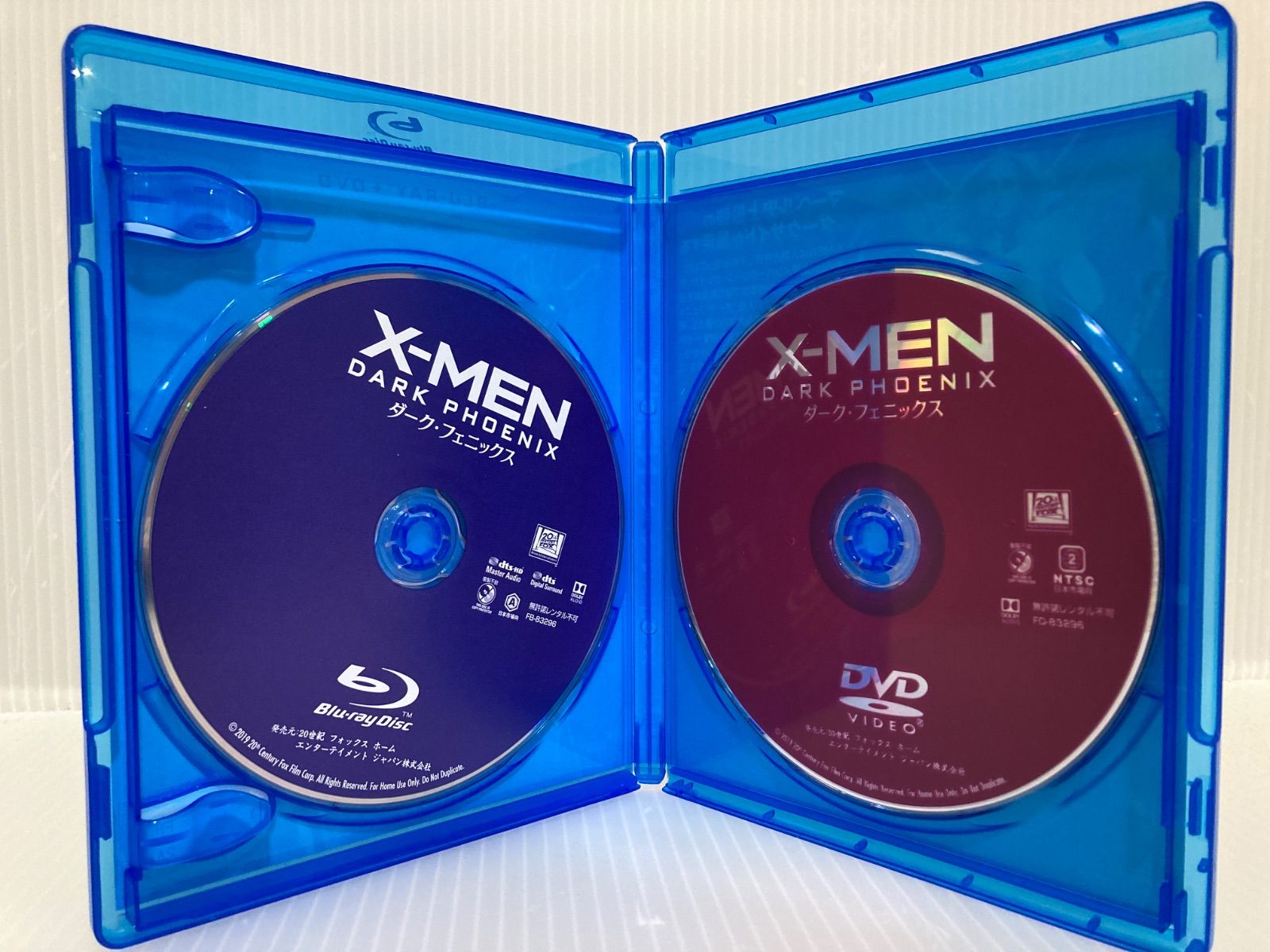 DVD Blu-ray X-MEN DARK PHOENIX 2枚組 - メルカリ